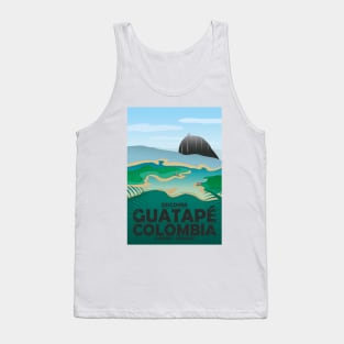 Guatepe Colombia Retro Travel Tank Top